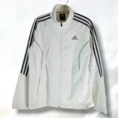 adidas CLIMACOOL トラックジャケット ホワイト M 5780