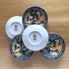 【新品・未使用】九谷焼小皿５枚揃い 九谷陶全　共箱付き 2025年最新】九谷焼 皿 5枚の人気アイテム - メルカリ