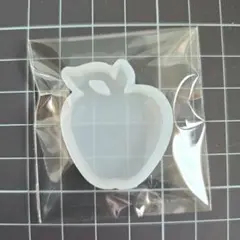 シリコンモチーフ　りんご　アップル　シリコンモールド　レジン