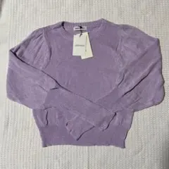 BRANDEY ラベンダー 長袖ニット F