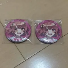 カラフルピーチ　のあさん　缶バッジ　2025 ビジュ　2個セット