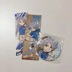 イナズマイレブン くじ引き堂 吹雪士郎 缶バッジ ロングステッカー