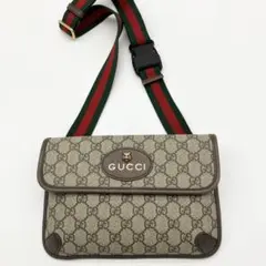 GUCCI ネオヴィンテージ GGスプリーム キャンバス ショルダーバッグ