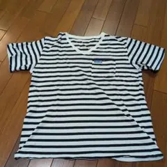 M*n様 BLUE BLUE ストライプ Tシャツ