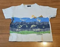 kladskap　クレードスコープ　恐竜　Tシャツ　ライトグレー
