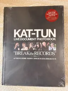 Break the KAT-TUN LIVE PHOTO BOOK 【未開封】 Break the KAT-TUN LIVE PHOTO BOOK - メルカリ
