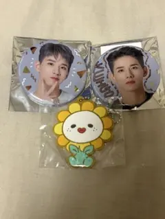 佐藤景瑚　BTD 缶バッジ ビラ ラバーキーホルダー