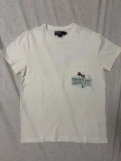 【美品】Polo by Ralph Lauren ホワイト Tシャツ M