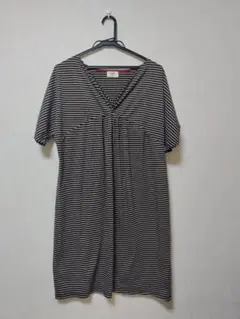 BEAMS HEART 半袖 ボーダー チュニックのサムネイル