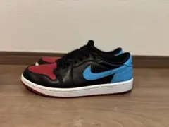 a*6様 Nike jordan1 low スニーカー ブラック/レッド/ブルー