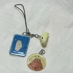 平成レトロ カピバラさん キーホルダー 2点セット 当時物