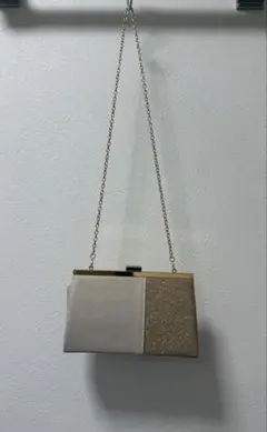 Aimer Acret ボックスクラッチバッグ　結婚式　パーティー