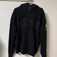 ROKKAN O.C. ジップパーカー ロッカンオーシー ダンボールパーカー 黒 