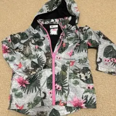 H&M 花柄動物柄 フード付きジャケット
