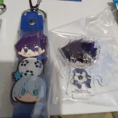 ブルーロック　一番くじ　氷織　烏　ぽこっとちゃーむ　アクリルスタンド