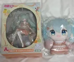 フリューくじ 初音ミク Citrus MIKU A賞フィギュア D賞ぬいぐるみ