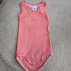 PETIT BATEAU ストライプ ボディスーツ 6m