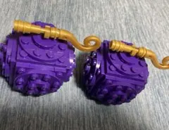 ワンピース　LEGO 悪魔の実 ゴムゴムの実 ２個セット