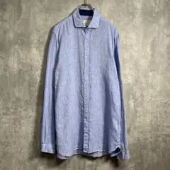 BEAMS F ビームスF シャンブレーシャツ 38 ラウンドカラー - メルカリ