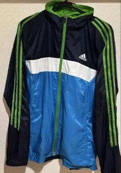 adidasナイロンジャケットセットアップ