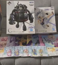 一番くじ ワンピース 思い描く未来B賞 ルフィ　C賞　エメト　その他