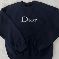 ビンテージ　ディオール　DIOR トレーナー　ネイビー　古着　ヴィンテージのサムネイル