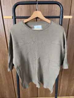 STUDIOUS 半袖シャツ　ワッフルTシャツ　サイズ3のサムネイル