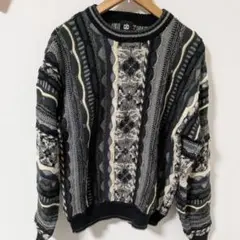 arnaldo bassini　アーノルドバッシーニ　3Dニットセーター　М