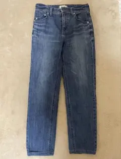 ヤヌーク　ルースデニム　サイズ22 インディゴブルー