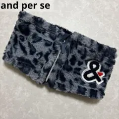 アンパスィ★リバーシブル★2Way★ファー★ネックウォーマー【レディース】