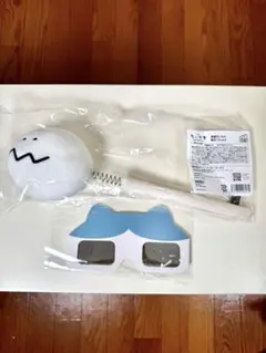 映画ちいかわ びんよよ　ちいかわパーク購入特典　ハチワレ3Dサングラス　セット