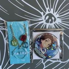 天満光 花窓缶バッジ Ra*bits キーチャーム