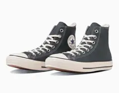 【新品未使用】コンバース ハイカット スニーカー フェイデッドブラック23.5