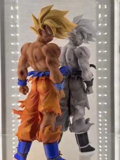 ドラゴンボール ベジット & ゴジータ 2 体セット 未塗装 樹脂