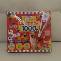 【新品未開封】はじめてずかん 1000 英語付き