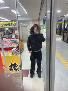 Polo Ralph Lauren ブラックダウンジャケット Mサイズ