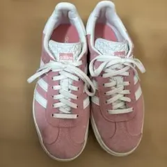 adidas originals GAZELLE ピンク ホワイト 23cm