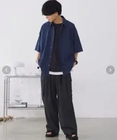 WYM LIDNM DRAPE LOOSE WASHER CARGOのサムネイル