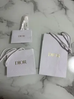 DIOR ディオール 紙袋 ショップ袋 ショッパー 3点セット