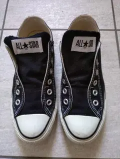 Converse All Star スリッポン ブラック 5