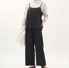 KEYUCA キャミソールオールインワン ブラック M-Ｌ