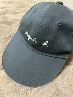 【agnes b.】キッズキャップ(グレー)