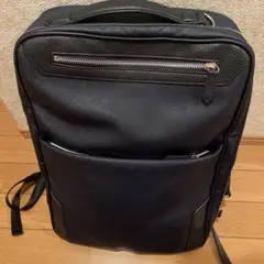 ネイビー ビジネスバックパック