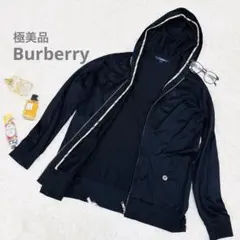 極美品✨BURBERRY LONDONノバチェックバーバリーゆったり薄手パーカーのサムネイル