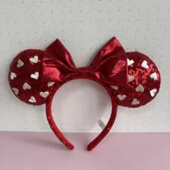 ディズニー カチューシャ スパンコール