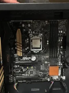 i7 6700K➕ASRock H110M-HDV マザーボード - メルカリ
