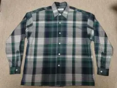 未使用　モンキータイム　ユナイテッドアローズ取り扱い　ボックス型　ネルシャツ