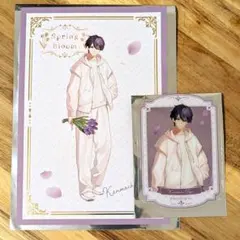 剣持刀也 まねきねこコラボ Spring Bloom ポストカード クリアカード