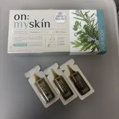on: myskin ハーブピーリング 4ml × 3個