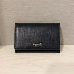 agnès b. ネイビー 名刺入れ - メルカリ